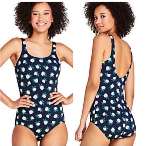 Draper James x Lands End Magnolia Floral size 8 - Picture 1 of 7